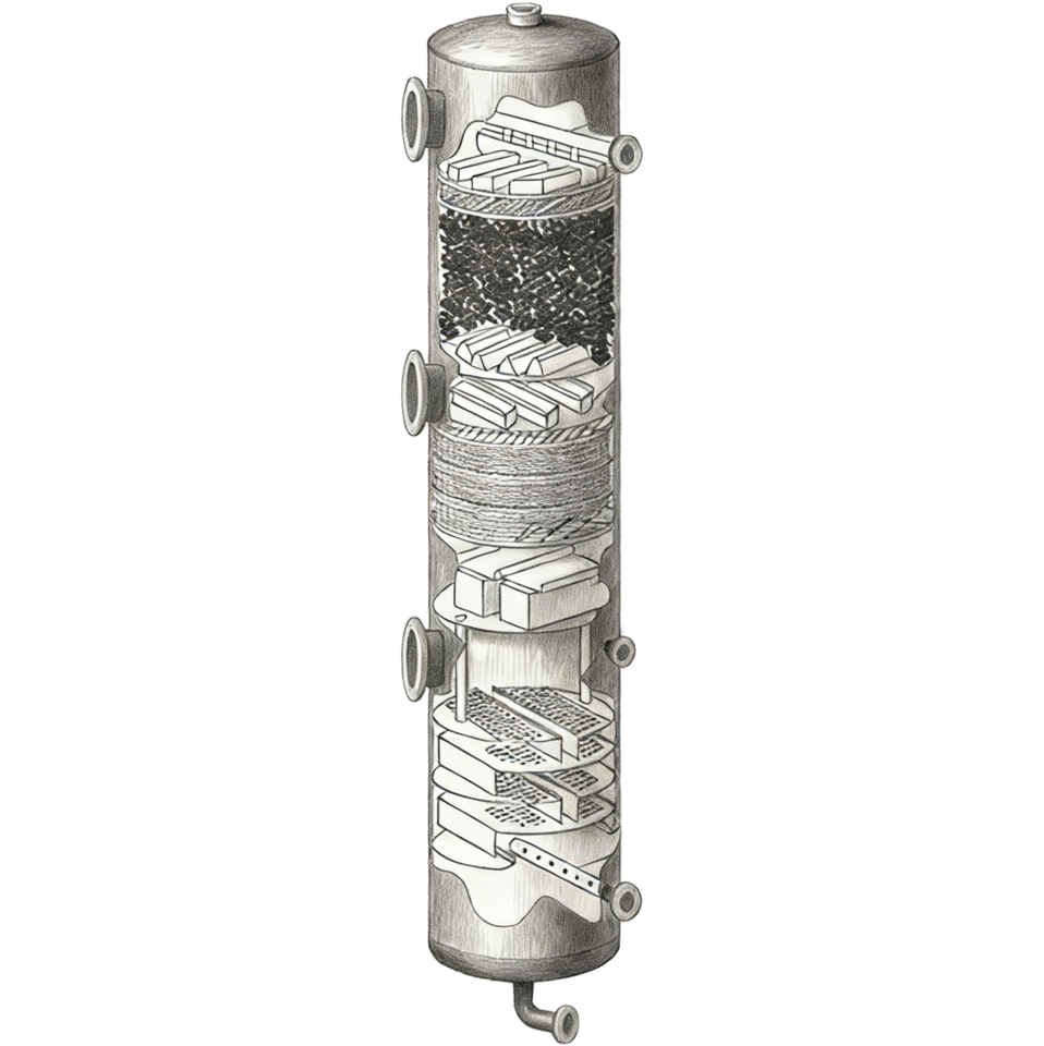 Custom Tower Internals for Reliable Separation | Ekaislot