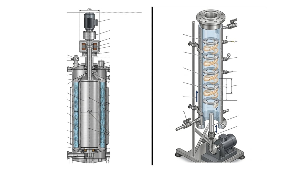 Dynamic Stirred Tubular Reactor (DTR)Principles & Structure: An In-Depth Analysis
