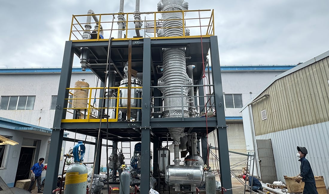 Concentrated Evaporation Pilot Plant